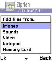 Zipman s60v2 To Winrar